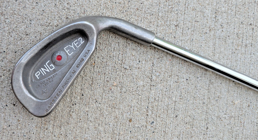 Ping Karsten Eye 2 Red Dot Single 2 Iron Stiff Steel Shaft RH fast shipping